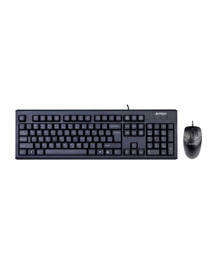 A4 TECH KR-8372F USB STND KLAVYE+OPTİK MOUSE SET