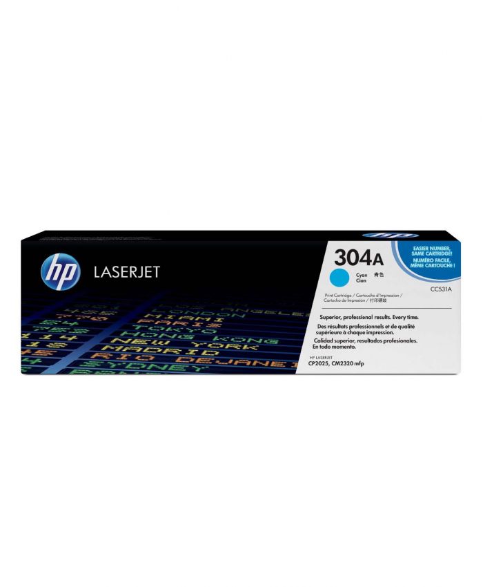 HP CC531A TONER MAVİ