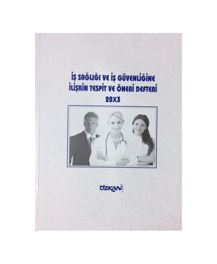 ÖZKAN İŞ SAĞ.GÜV.TESBİT VE ÖNERİ DEFTERİ KK.