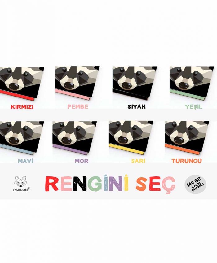 PAKLON 11X14 SİYAH DEFTER