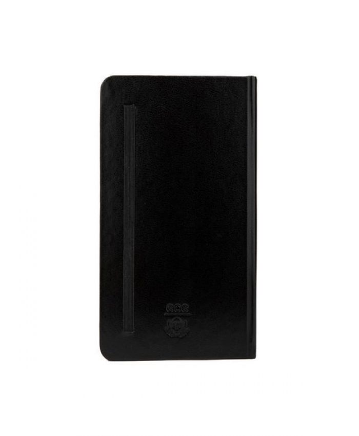 ECE AJANDA 10X15 HAFTALIK LASTİKLİ CEP TÜNEL SİYAH