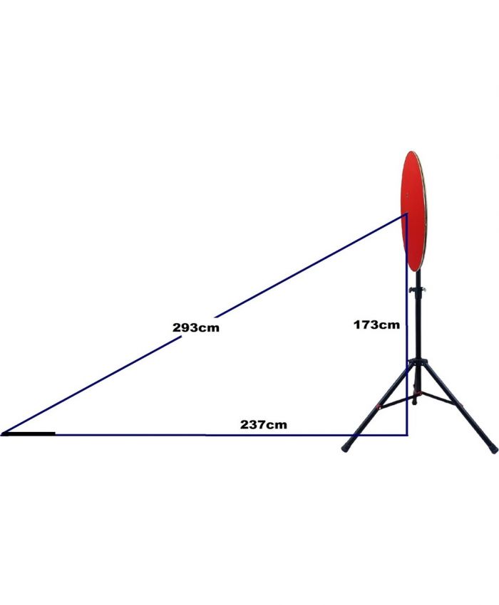 AVESSA TRİPOD AYAKLI DART STANDI SİYAH RENK 