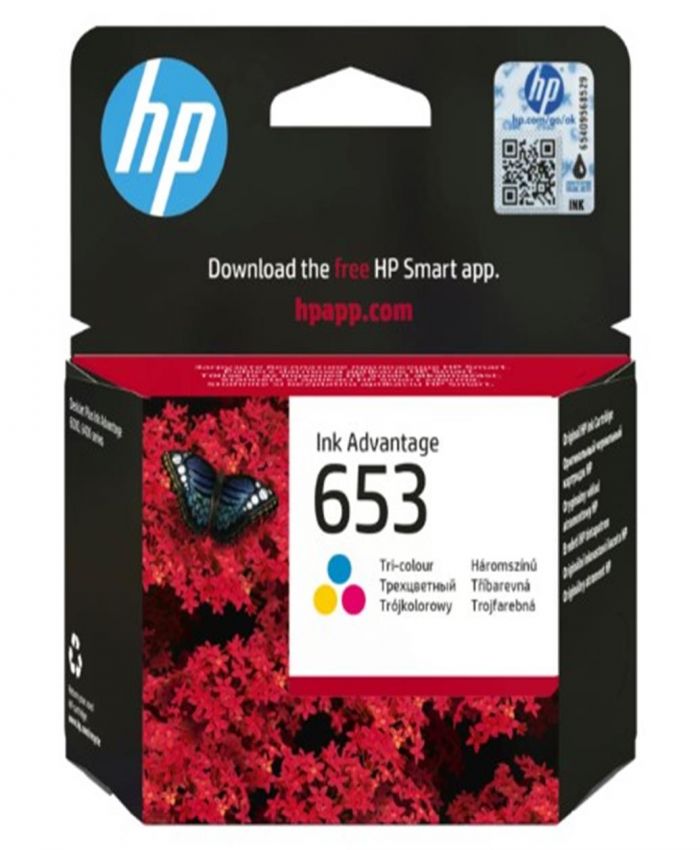 HP 3YM74AE RENKLİ KARTUŞ ORJİNAL 653