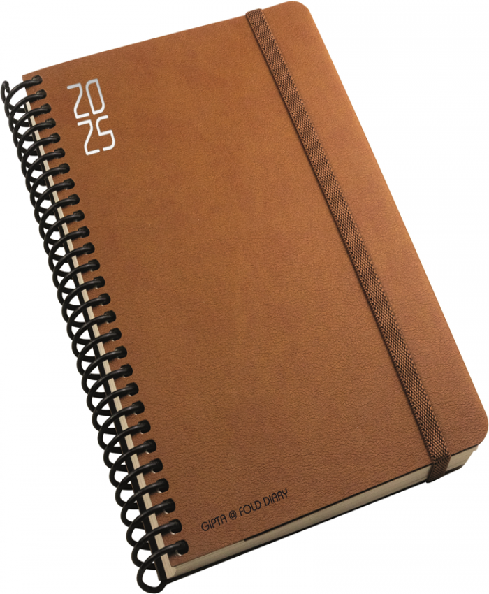 GIPTA AJANDA FOLD 17X24 GÜNLÜK ESNE KAPAK SPİRALL