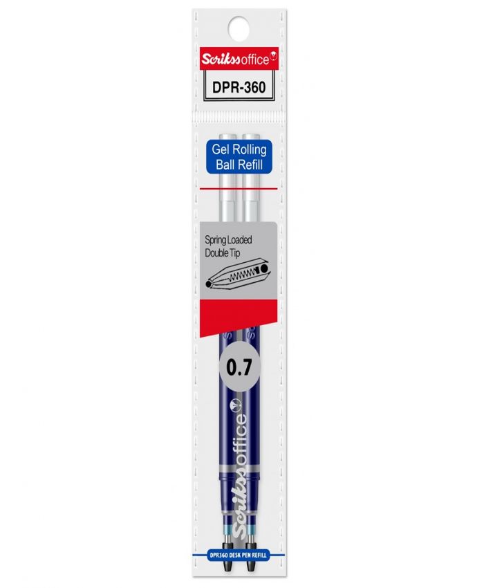 SCRIKSS REFİL ROLLER DPR-360 MAVİ 2 Lİ