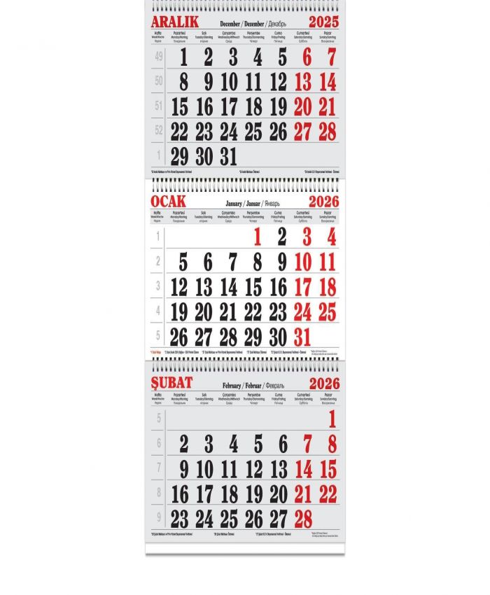 KESKİN TAKVİM 3 AYLIK SPR. DENİZCİ GRAVÜR-1