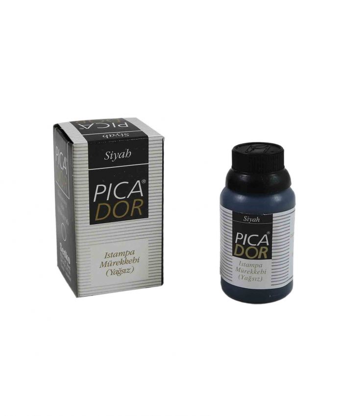 PICADOR ISTAMPA MÜREKKEBİ SİYAH 30 CC