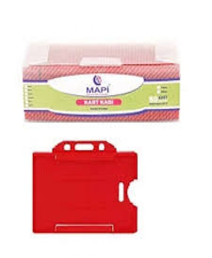 MAPİ KART KABI YATAY KIRMIZI 910 12 03