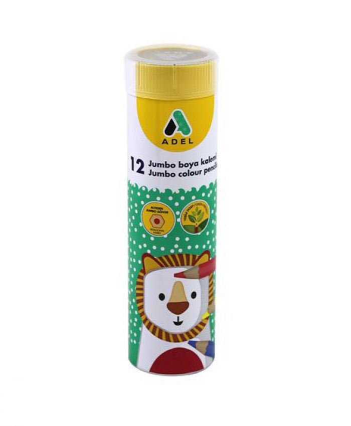 ADEL KURUBOYA JUMBO 12 RENK TAM BOY TÜP