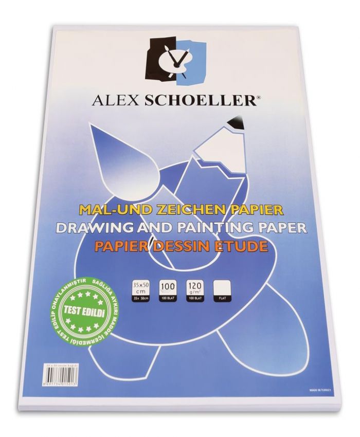 ALEX RESİM KAĞIDI 35x50 120 GR 100 LÜ