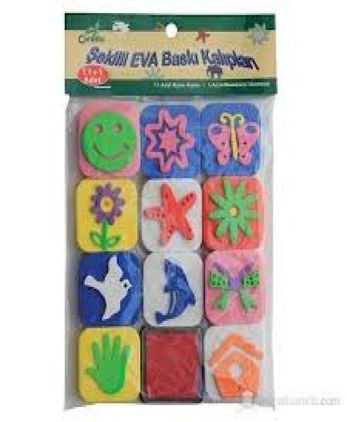 CARETTA EVA ŞEKİLLİ BASKI KALIBI CEST-12A