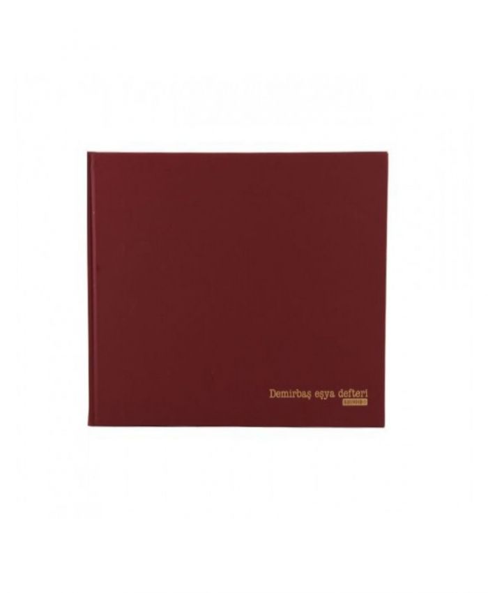 BAYINDIR DEMİRBAŞ EŞYA DEFTER 72yp