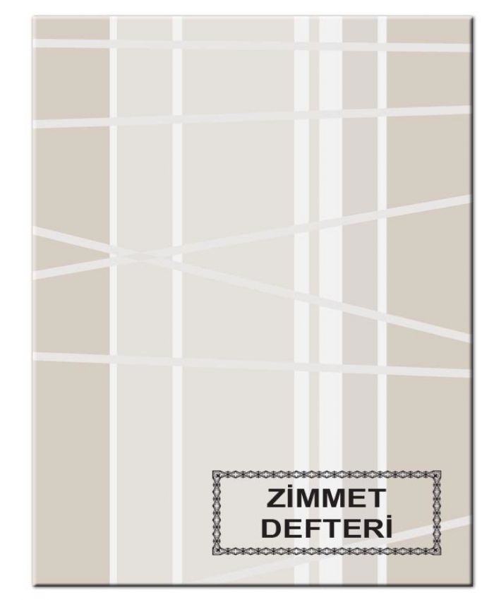 DORU EVRAK ZİMMET DEFTERİ 40 YP.
