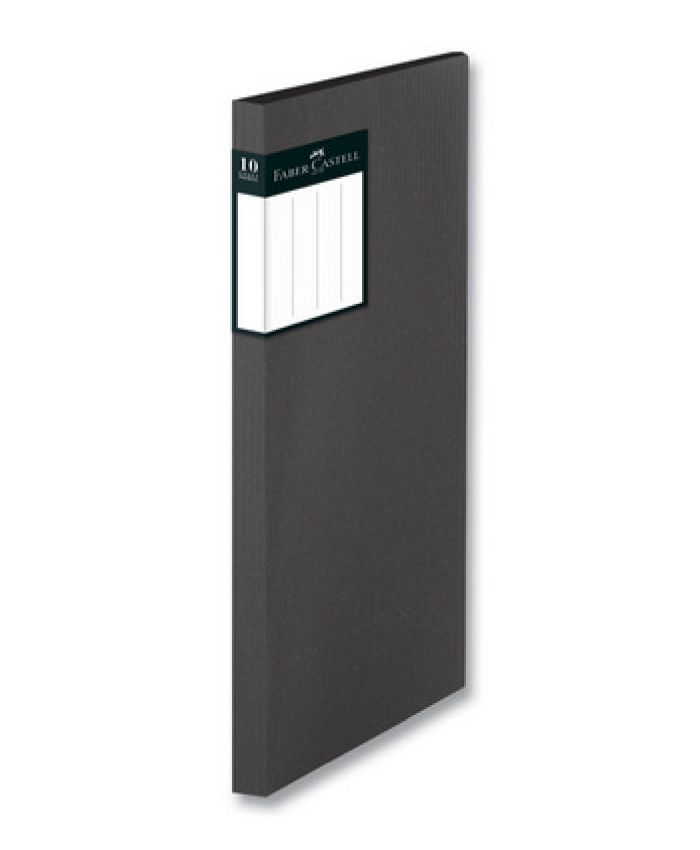 FABER CASTELL SUNUM D.DESENLİ 10 LU SİYAH 310103