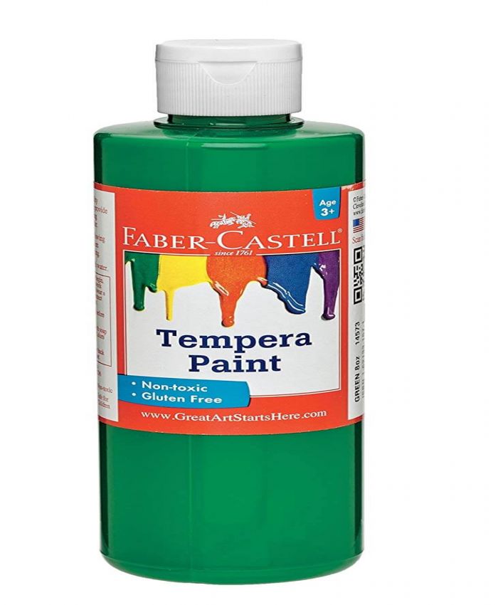 FABER CASTELL TEMPERA OKUL BOYASI 500 ML YEŞİL