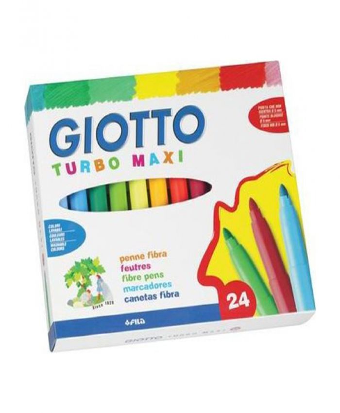 GIOTTO KEÇELİ KALEM TURBO MAXI 24 LÜ 455000