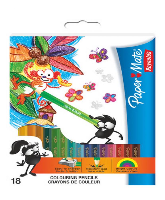 PAPERMATE KURUBOYA KALEMİ 18 Lİ S0689661