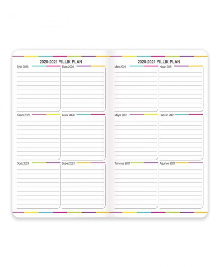KESKİN AJANDA 17x24 AKADEMİK KOALALAMA 830261