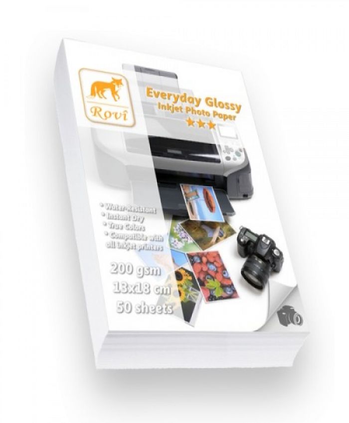 ROVİ EVERYDAY PARLAK FOTOĞRAF K.13X18 200G 50 YP.