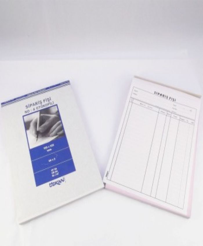 ÖZKAN SİPARİŞ FİŞİ OTOKOPİLİ NO:4