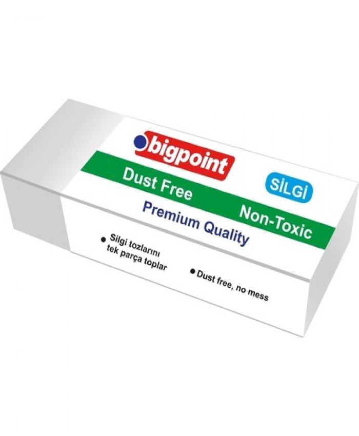 BİGPOİNT SİLGİ DUST FREE PREMIUM KÜÇÜK BEYAZ BP974