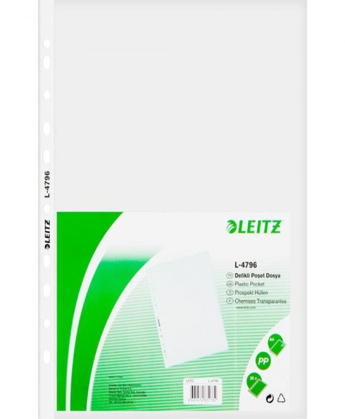 LEITZ POŞET DOSYA A4  L-4796 25 Lİ