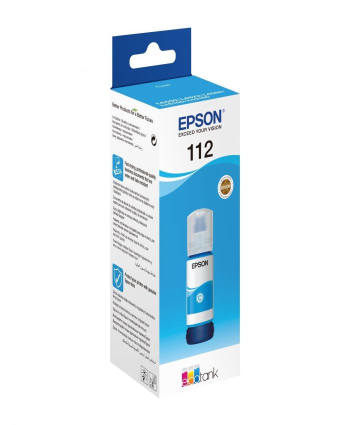 EPSON T06C24A MAVİ ŞİŞE MÜREKKEP 112