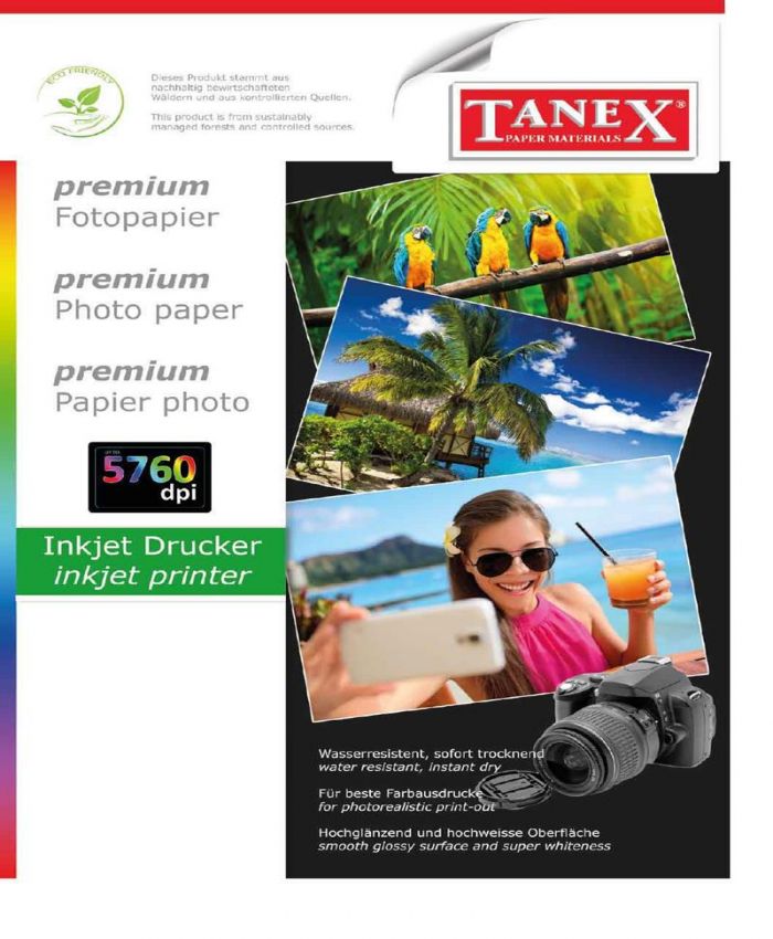TANEX FOTOĞRAF KAĞIT A4 240gr A-4 25 Lİ