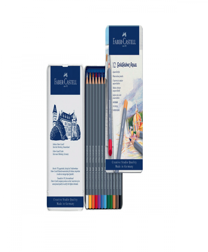 FABER CASTELL SULU KURUBOYA GOLDFABER 12 Lİ 114612