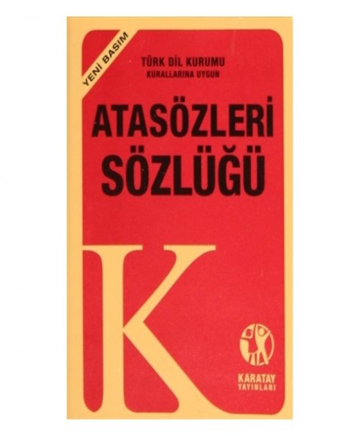 KARATAY ATASÖZLERİ VE DEYİMLER SÖZLÜĞÜ PLASTİK KPK