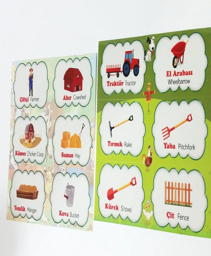 CREATIKET ÇİFTLİKDE NELER VAR EĞİTİM ETİKETLERİ