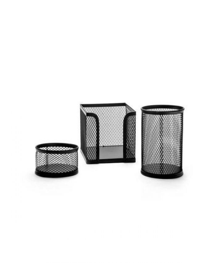 ROT PERFORE MASA SETİ 3 LÜ SİYAH