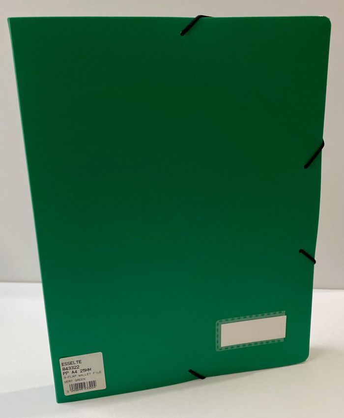 ESSELTE PROJE DOSYASI YEŞİL 19513 