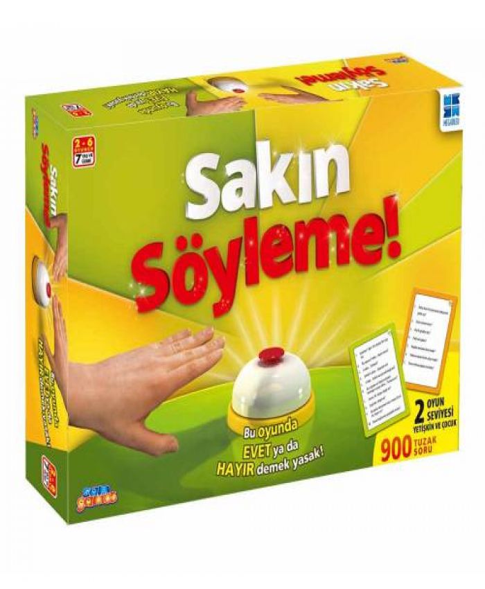 SAKIN SÖYLEME MASA OYUNU