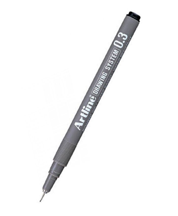 ARTLINE ÇİZİM KALEMİ DRAWING SYSTEM 233 SİYAH 0.3