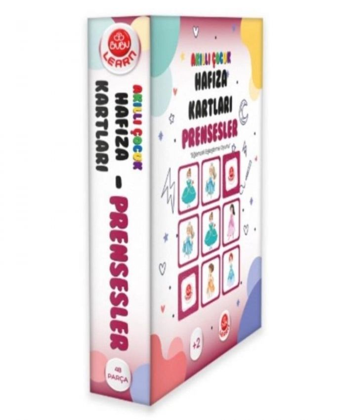 BU-BU AKILLI ÇOCUK HAFIZA KARTI PRENSESLER