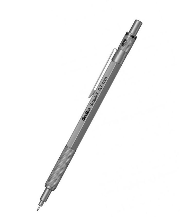 SCRIKSS VERSATİL GRAPH-METAL 0.7 KURŞUNİ GRİ