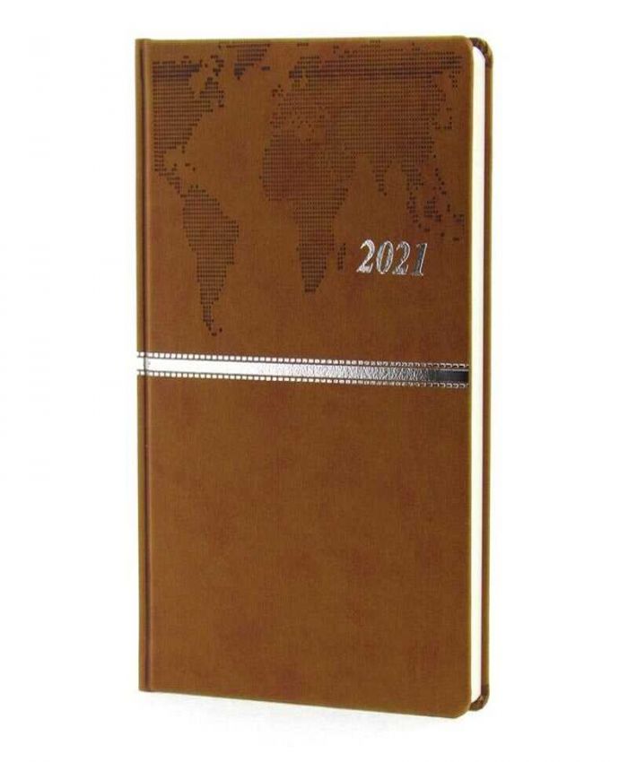 LİZ AJANDA 17x24 THERMO DERİ VARAK BASKI AJ7008