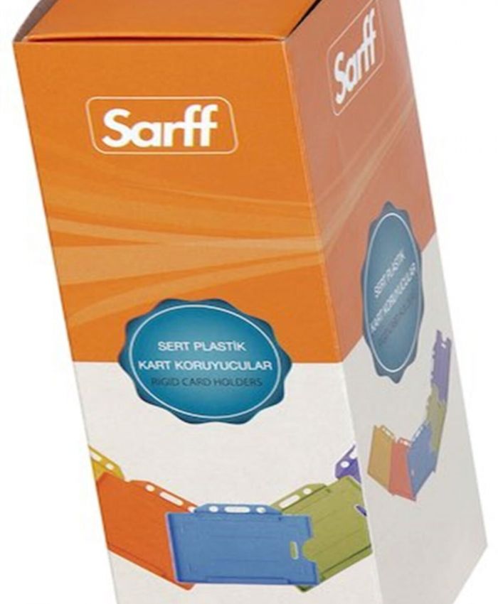 SARFF KART KABI ÇİFT YÖN.. ŞEFFAF 25Lİ 15323036