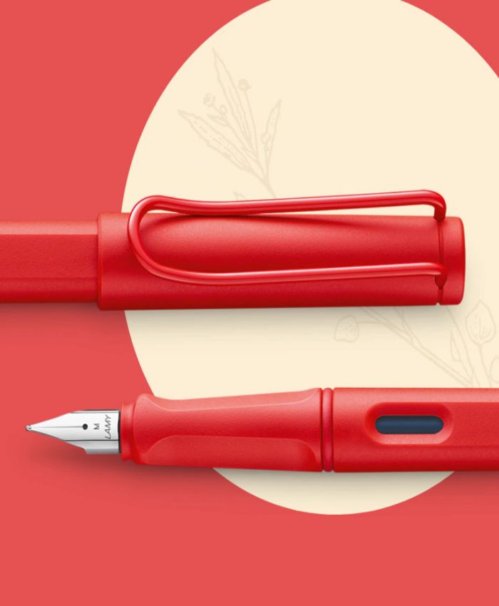LAMY DOLMAKALEM SAFARİ 2022 ÖZEL STRAWBERR 20S-M  