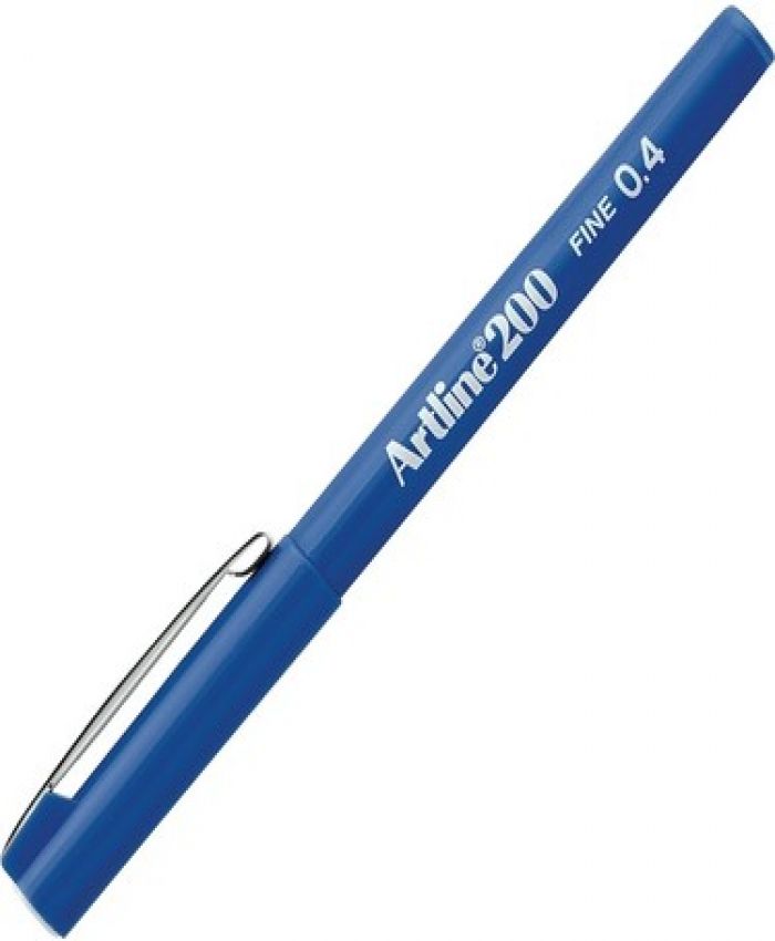 ARTLINE FINELINER 200N KALIN GÖVDE 0.4 MAVİ EK-200