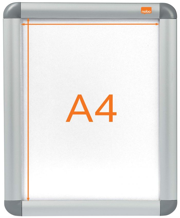 NOBO ALÜMİNYUM ÇERÇEVE CLİP A-4 1902214