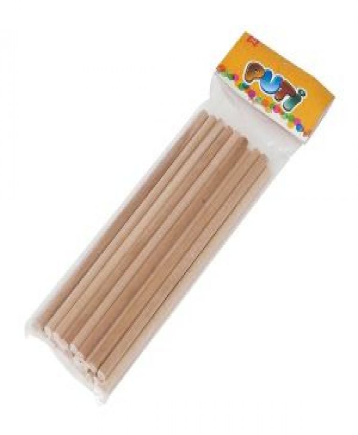 PUTİ AHŞAP ÇÖP ÇUBUĞU NATURAL 24 LÜ 