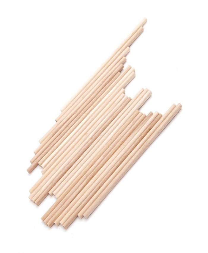 PUTİ AHŞAP ÇÖP ÇUBUĞU NATURAL 24 LÜ 