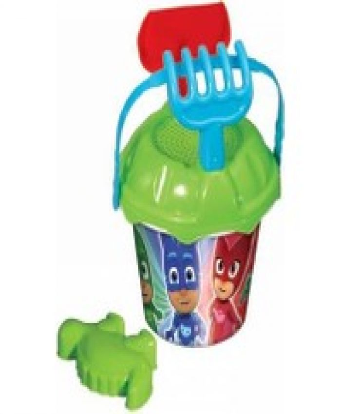 DEDE-03387 PJ MASKELİLER KÜÇÜK KOVA SET