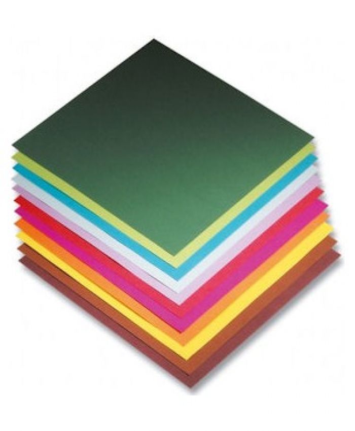 FOLİA ORİGAMİ KAĞIDI 20X20 10 RENK 500 LÜ 