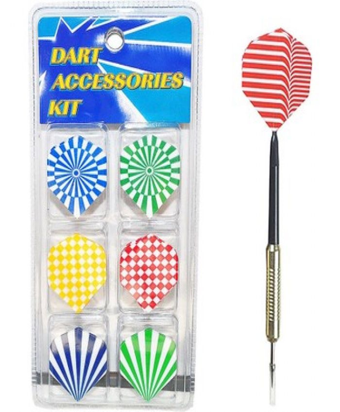AVESSA DART OKU KANATLARI DÜZ RENK 18 Lİ