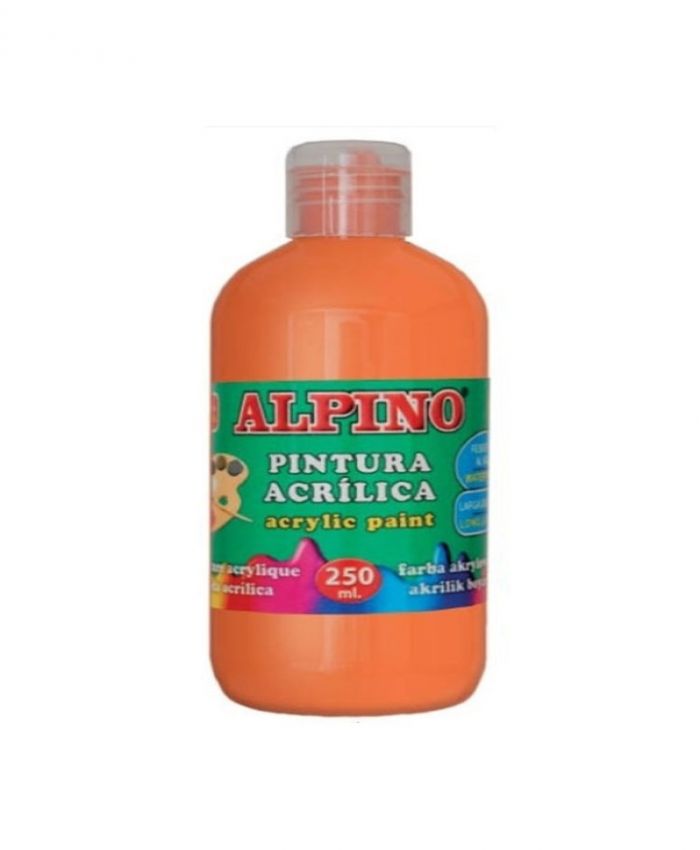 ALPINO AKRİLİK BOYA 250ML TURUNCU  DV-000206