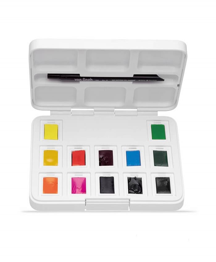 VAN GOGH SULUBOYA 12+3 SET (PLASTİK KUTU)