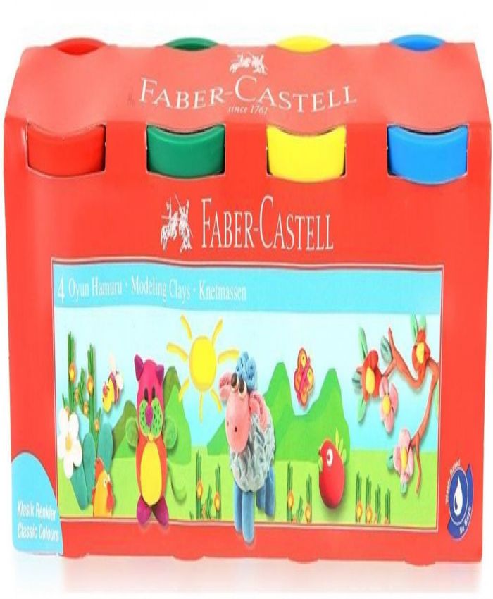 FABER CASTELL OYUN HAMURU 100X4 RENK 